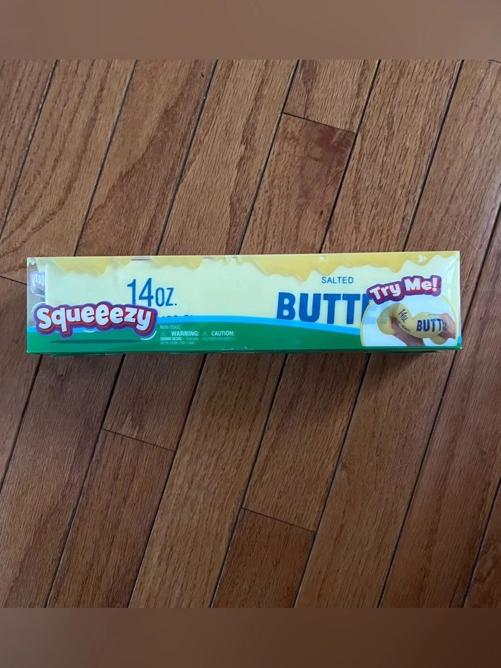 Salted Butter Stress Toy - Yellow